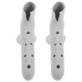 thumbnail image 4 of Grey Silicone Door Handle Wall Protector 2pcs AntiCollision Door Knob Cover for Child Safety, 4 of 5