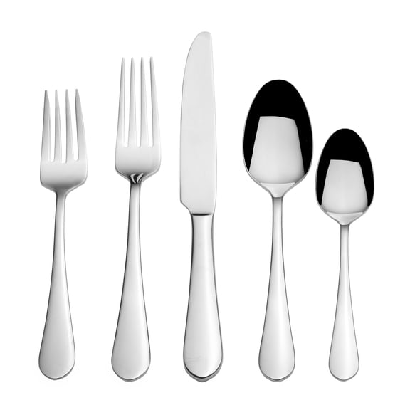 Wallace Hunter 20 Piece Stainless Steel Flatware Set, Service for 4