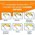 thumbnail image 5 of Night Driving Glasses Anti Glare Night Vision Yellow Tint Glare Reducing Fit Over Sunglasses Men Women, 5 of 7