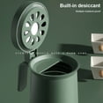 thumbnail image 4 of Bearachild Tarro de especias Botella de cocina de vidrio vacía Recipiente de condimentos resistente a la temperatura recargable Tapa de plástico lavable Organizadores de utensilios de cocina Azul Bearachild HA063202-03, 4 of 6