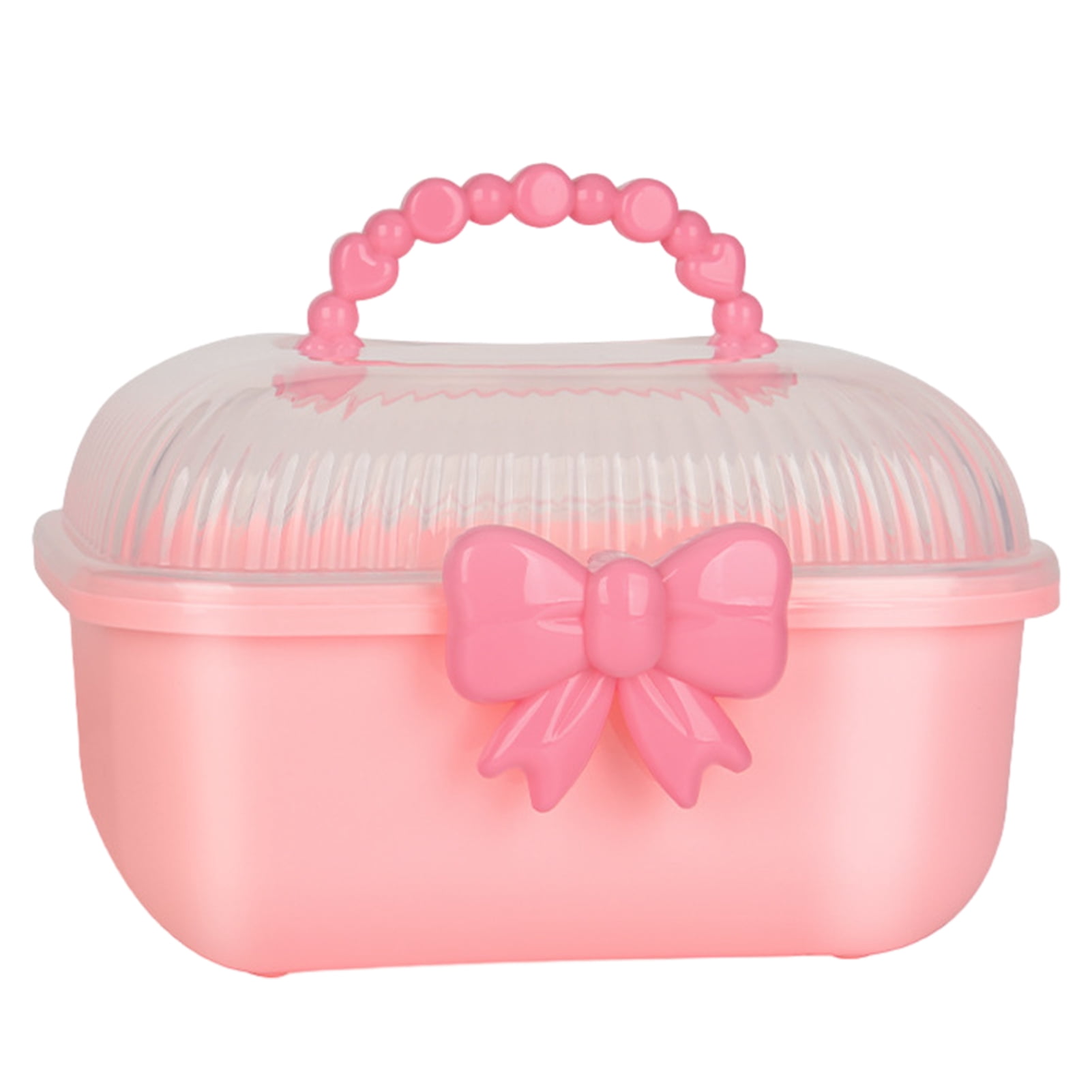 OIUR Portable Nail Tool Box Large Capacity Double Layer Multipurpose Hairpin Storage Case Jewelry Organizer