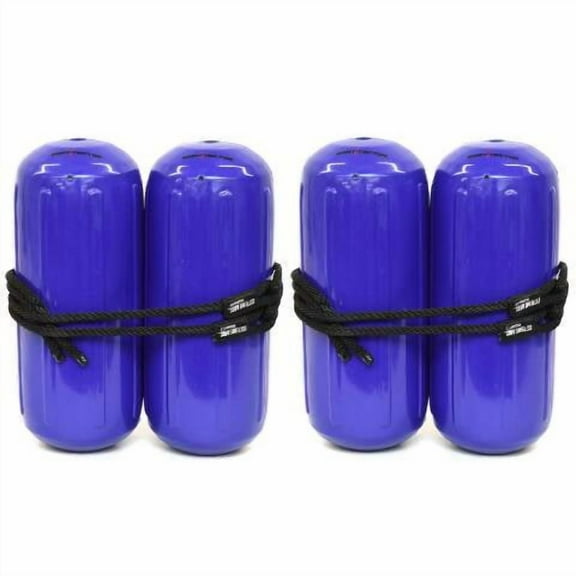 Extreme Max Boat HTM Fenders 3006.7468.4 | 15 x 6 1/2 Inch Blue (4 PC)