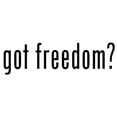 thumbnail image 3 of CafePress - Got Freedom? - Greeting Card, Blank Inside Glossy, 3 of 3