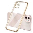 thumbnail image 1 of Funda Transparente De Lujo Para iPhone 11 , 12 , 13 , 14 , Pro Max Plus , Marco Cuadrado , TPU , Cubierta Trasera, 1 of 4