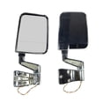 thumbnail image 2 of Rugged Ridge by RealTruck | 11005.11 Door Mirror Kit, Left, Head/Arm, Stainless Steel; Compatible with 1955-1986 Jeep CJ, 2 of 6