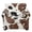 Cow Print, variant on Chririnla Ghost Pumpkin Sofa Armchair Slipcover for Living Room, 2 Piece Separate Cushion Cover Spandex Couch Cover Stylish for Pet