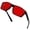 J04 - Black Frame Red Sleeping Lens, variant on KANASTAL Blue Light Glasses Women Blue Light Blocking Glasses Men Bluelight Anti Glare Filter Gaming Computer Screen TV UV400 - Black Frame Clear Lens
