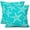 Aqua Starfish, variant on Navy Blue Starfish Ocean Pillow Covers 18X18 Inch Summer Nautical Coastal Beach Decorative Pillow Cases Set of 2 Cotton Linen Throw Pillows Seasonal Home Decor for Sofa Couch Cushion Outdoor