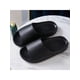 thumbnail image 2 of Black Platform Slippers Unisex For Outdoor Use In Summer, 2 of 2