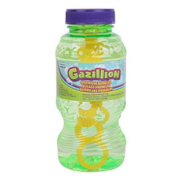 Gazillion 8 Ounce Bubble Solution 4 Pack Great Bubbles for Kids