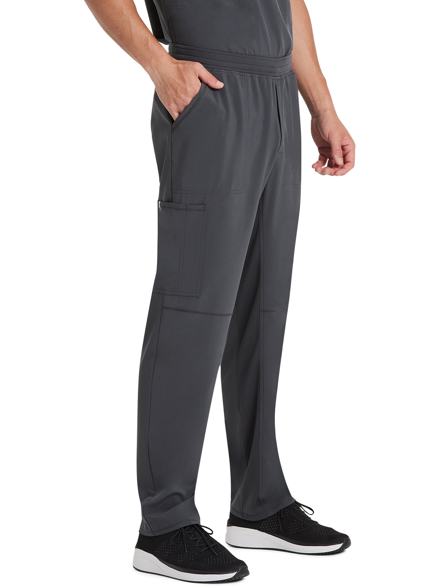 Scrubstar Men's Premium Performance Stretch Pull-On Cargo Scrub Pants, Sizes XS-3XL