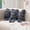 Blue-16in, variant on 16in Blue Leopard Print Throw Pillow Home Decor