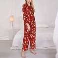 thumbnail image 3 of Daiia Fire Extinguisher for Women's Long-Sleeved Pajama Set – Soft & Comfortable Sleepwear Button-Up Pajamas Cozy Lounge Wear-XX-Large, 3 of 7