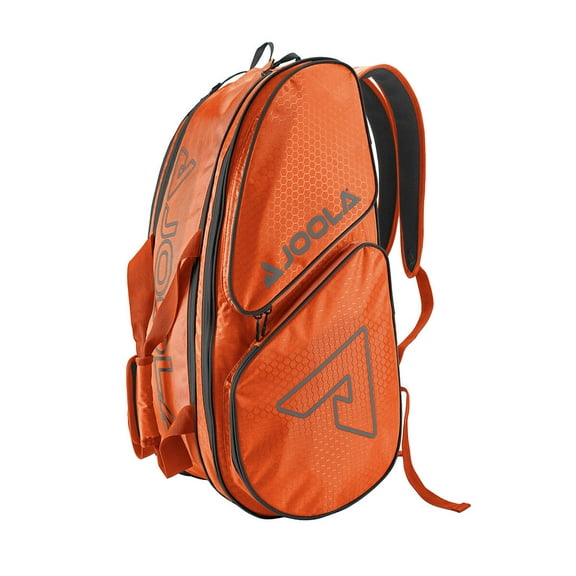 JOOLA Tour Elite Pro Pickleball Bag (Orange/Gray)