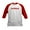 Red/White, variant on CafePress - #I LOVE UKRAINE Design. Buy Now Baseball Jersey - Kids Cotton Baseball Jersey, 3/4 Sleeve Shirt