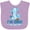 Lavender, variant on Inktastic I'm One (football) Boys or Girls Baby Bib