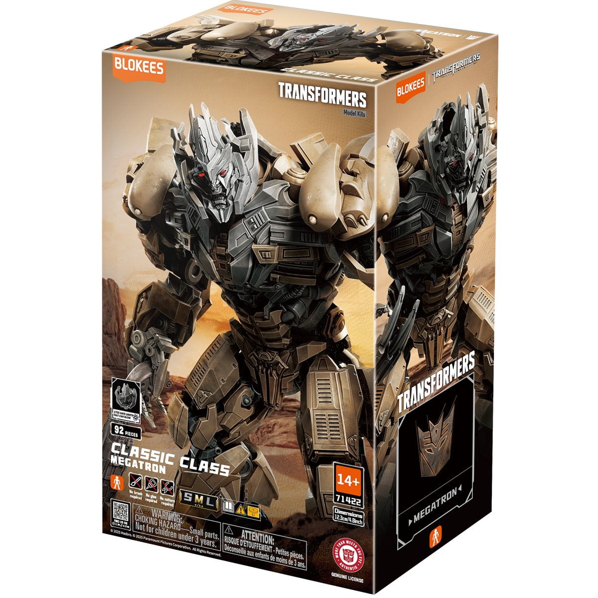 Blokees Transformers Model Kit Classic Class 22 Transformers Dark of the Moon Megatron