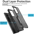 thumbnail image 2 of For Motorola Moto G Stylus 5G 2024 Case ,2 in 1 Phone Case for Moto G Stylus 5G 2024 6.7 inch ,Takfox Shockproof Heavy Duty Armor Hard Plastic & Rubber Rugged Full Body Bumper Cover -Black, 2 of 12