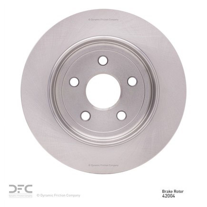 Rear Dynamic Friction Company Disc Brake Rotor 600-42004 (1) For 2011-2020 Dodge Durango, 2011-2021 Jeep Grand Cherokee, 2022 Jeep Grand Cherokee WK