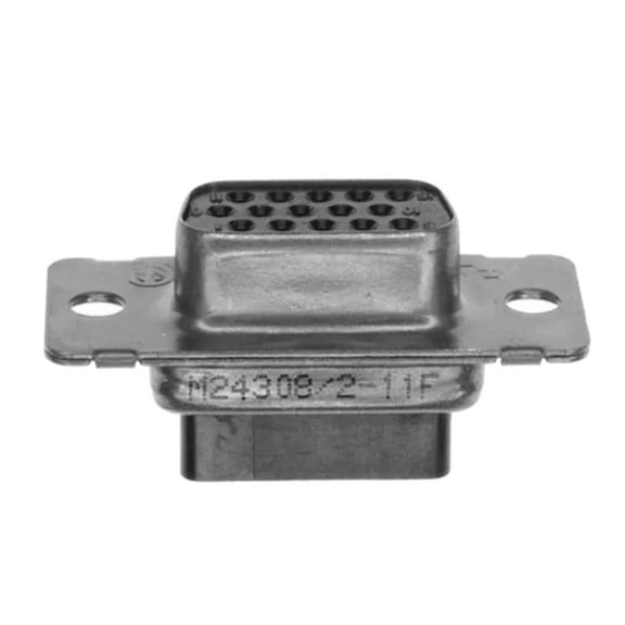204500-1 Receptacle for Female Contacts Housing D-Sub, High Density Connector 15 Position