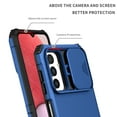 thumbnail image 5 of Jiahe Cover For Samsung Galaxy A54 Case Built-in Slide Anti-Scratch Camera Lens Cover Rugged Shockproof with Adjustable Stand Case Cover,Blue, 5 of 12