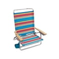 thumbnail image 3 of Open Box RIO Brands 5 Position Folding Lounge Chair, Multicolor (4 Pack), 3 of 6