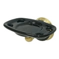 thumbnail image 4 of Kingston Brass BA9116BB Water Onyx Toothbrush & Tumbler Holder, Brushed Brass, 4 of 5
