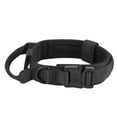 thumbnail image 2 of Deago Tactical Dog Collar Military Dog Collar Adjustable Nylon Dog Collar Heavy Duty Metal Buckle with Handle for Dog Training (Black, XL), 2 of 9
