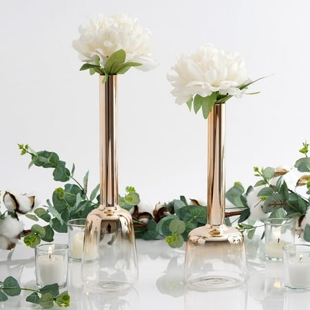 ombre balsacircle vases centerpieces reception tall wholesale decorations supplies tube flower glass