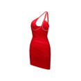 thumbnail image 1 of Minivestido de satén de cachemir para mujer de Dress Bellabarnetten, 1 of 6