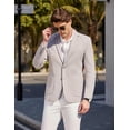 thumbnail image 4 of COOFANDY Mens Casual Blazer Suit Jacket Slim Fit Fashion Lightweight Sport Coats, 4 of 5