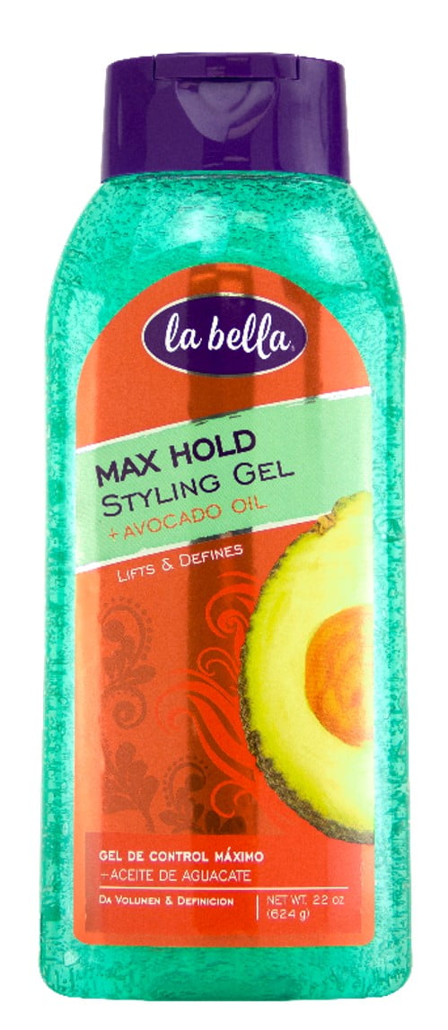 La Bella Max Hold Styling Gel Moisturizing Avocado Oil 22 Oz Walmart Com Walmart Com