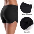 thumbnail image 6 of Women Sporty Swim Shorts Solid Board Shorts Boyleg Swim Bottoms, 6 of 6