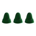 thumbnail image 4 of Inteprter Mezclas de algodón unisex Sólido Cálido Suave Corea Sombrero de punto Hombres Gorras de invierno Type4 NO4, 4 of 6