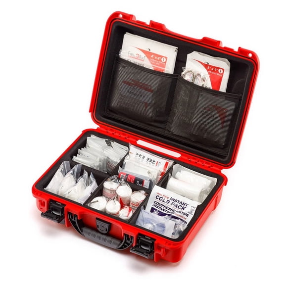 Nanuk 910 Waterproof First Aid Case with Medical Accessories