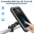 thumbnail image 5 of 360° Rotating Waterproof Bicycle 3-6.7" Phone Case Holder For 22-28mm Handlebar, 5 of 13