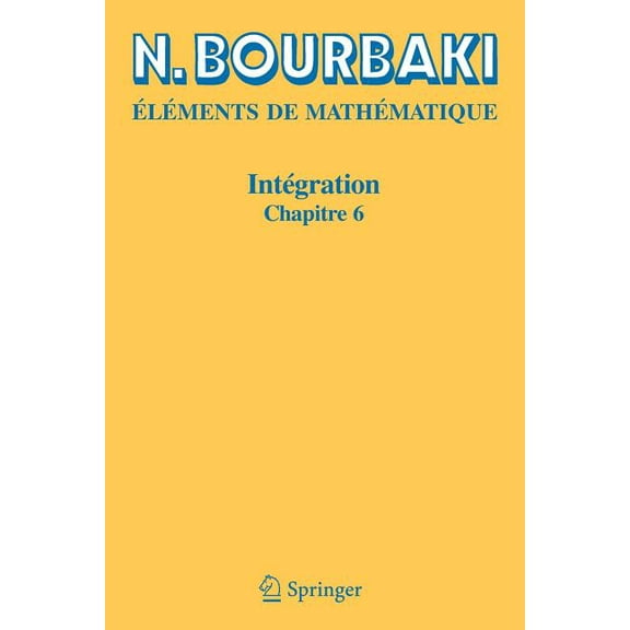 IntÃ©gration: Chapitre 6, (Paperback)