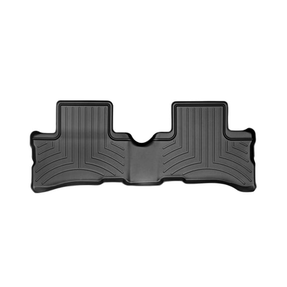 WeatherTech Custom Fit FloorLiners compatible with 2009-2014 Nissan Cube - 2nd Row, Black