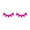 Hot Pink, variant on Wovilon Mothers Day Gifts Home Decor A Pair Eyelash Home Decor Wall Sticker Decal Bedroom Vinyl Art Mural