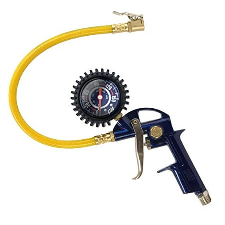 Inflation Gun Chuck & Gauge - Easy To Use When Connected To Air (Best Compressor For Home Use)
