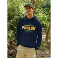thumbnail image 2 of Pipeline An American Lifestyle Brand Graphic - Men's Hoodie, 2 of 4