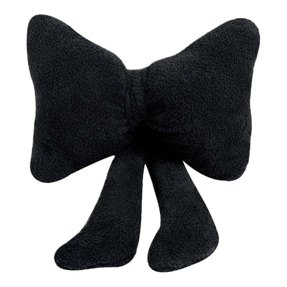 Bowknot Throw Pillows Bow Decorative Pillow Aesthetic Home Decor Knot Plush Pillows Soft Seat Cushions Cute Throw Pillow for Bed, Couch, Sofa, Living Room, Girls Room Decor