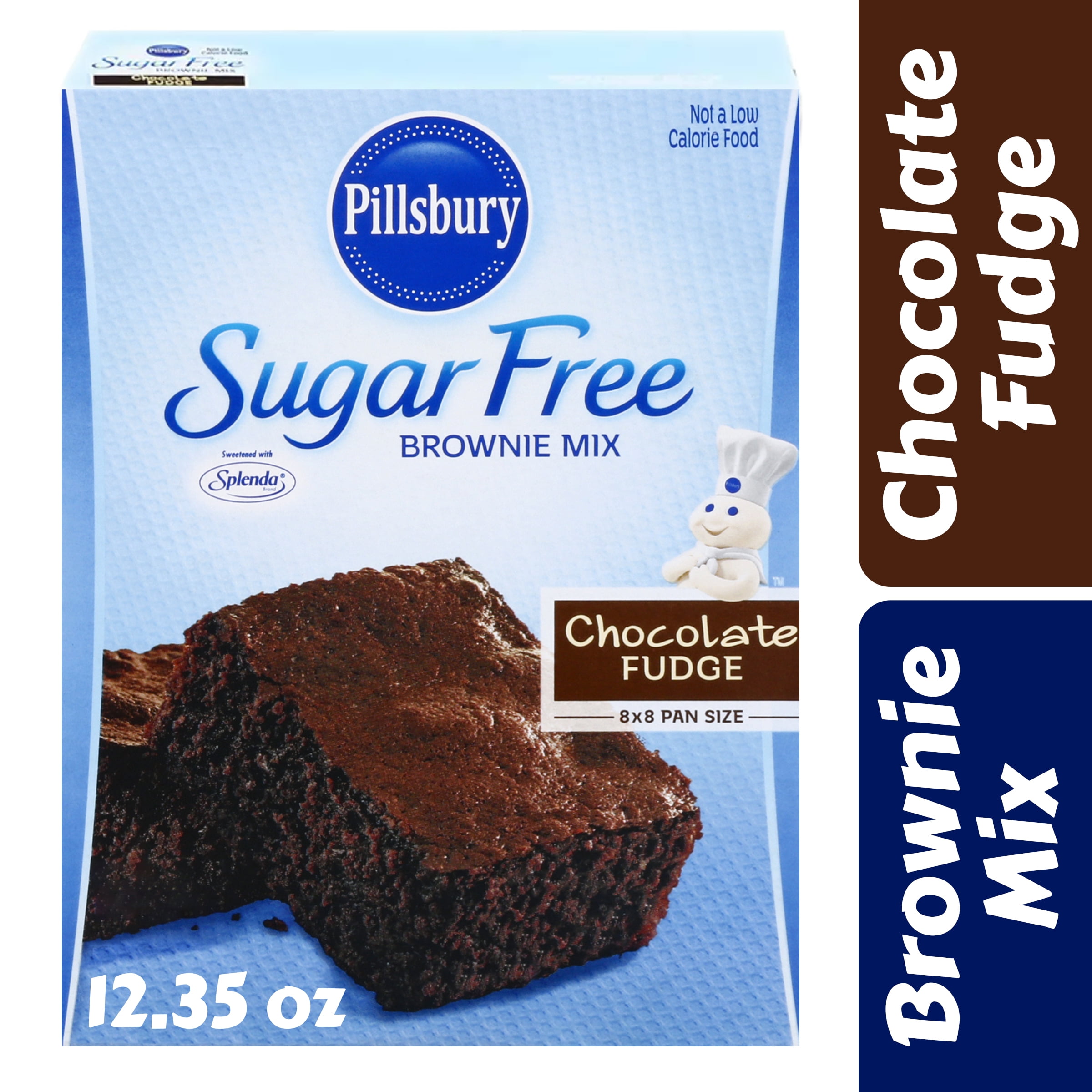 Pillsbury Sugar Free Chocolate Fudge Brownie Mix, 12.35 Oz Box