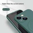 thumbnail image 4 of Magnetic Series Designed for iPhone Case,[Compatible with MagSafe][Military Drop&Camera Lens Protection],Liquid Silicone Soft Microfiber Lining Shockproof Cover (Black,iPhone 12 Pro), 4 of 6