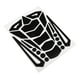 thumbnail image 4 of Protector de las almohadillas de tracción del tanque Macarena Calcomanías de fibra de carbono negro, 4 of 6