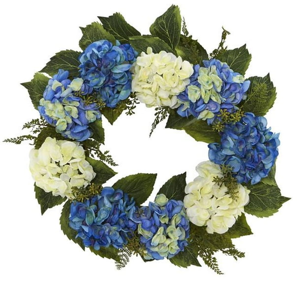 Nearly Natural 4223 24 in. Hortensia Couronne