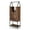 Brown, variant on Furniture of America Reon Multi-Storage Wine Cabinet, Light Hickory