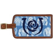 Kentucky Derby Smathers & Branson Icon Logo Needlepoint Luggage Tag
