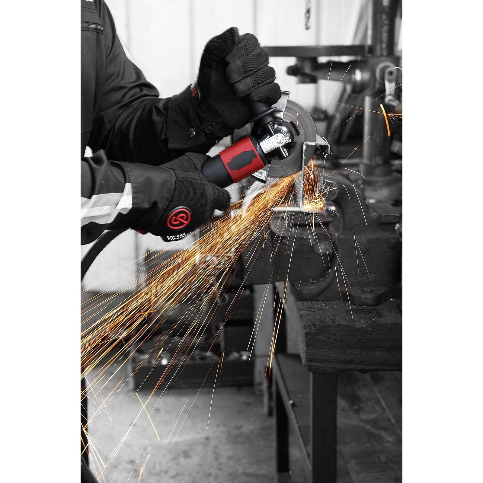 Chicago Pneumatic 7550B 5" Composite Angle Grinder CPT-7550B