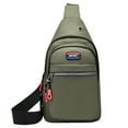 thumbnail image 2 of Dvkptbk Sac à Bandoulière Imperméable Sac à Dos Crossbody pour Hommes Sac à Dos Sling Sac de Jour de Randonnée Sac de Poitrine Polyvalent à Bandoulière pour Voyage Sport Course Randonnée, 2 of 8